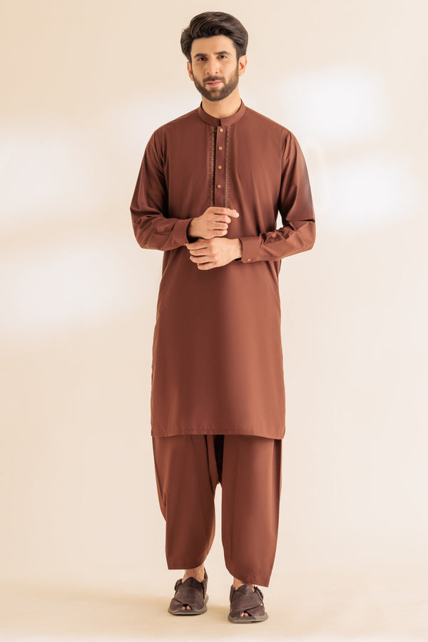 SYRUP-BLENDED-KURTA SHALWAR - (KSRS24-027)