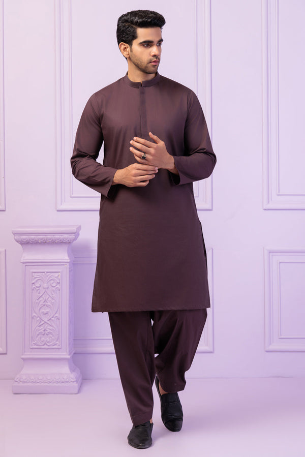 R-WOOD-BLENDED-KURTA SHALWAR - (KSRS24-034)