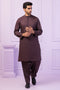 R-WOOD-BLENDED-KURTA SHALWAR - (KSRS24-034)