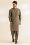 SAGE-BLENDED-KURTA SHALWAR - (KSRS24-036)