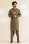 SAGE-BLENDED-KURTA SHALWAR - (KSRS24-036)