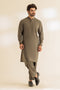 SAGE-BLENDED-KURTA SHALWAR - (KSRS24-036)