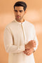 CREAM-COTTON-KURTA SHALWAR - (KSRS24-040)