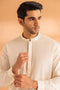 CREAM-COTTON-KURTA SHALWAR - (KSRS24-040)