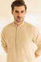 CREAM-BLENDED-KURTA SHALWAR - (KSRS24-042)