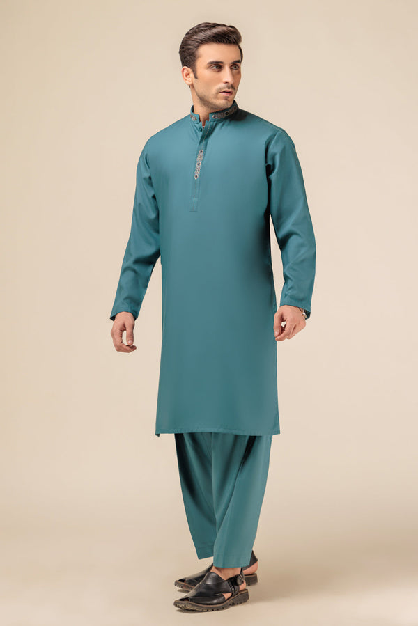 AEGEAN-BLENDED-KURTA SHALWAR - (KSRW23-002)