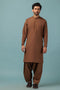 C-SHELL-BLENDED-KURTA SHALWAR - (KSRW23-003)