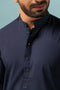 D-BLUE-BLENDED-KURTA SHALWAR - (KSRW23-009)