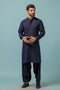 D-BLUE-BLENDED-KURTA SHALWAR - (KSRW23-009)