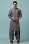 COAL-YARN DYED-KURTA SHALWAR - (KSRW23-011)