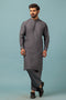 COAL-YARN DYED-KURTA SHALWAR - (KSRW23-011)