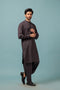 INDIGO-BLENDED-KURTA SHALWAR - (KSRW23-028)