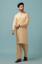 BEIGE-BLENDED-KURTA SHALWAR - (KSRW23-029)