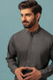 CHARCOAL-BLENDED-KURTA SHALWAR - (KSRW23-038)