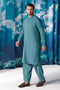 O-GREEN-BLENDED-KURTA SHALWAR - (KSRW24-004)