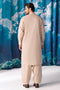 SO-BEIGE-BLENDED-KURTA SHALWAR - (KSRW24-008)