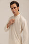 OLIVE-BLENDED-KURTA SHALWAR - (KSRW24-012)