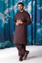 R-WOOD-COTTON-KURTA SHALWAR - (KSRW24-017)