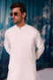 O-WHITE-BLENDED-KURTA SHALWAR - (KSRW24-018)