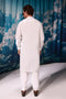 O-WHITE-BLENDED-KURTA SHALWAR - (KSRW24-018)