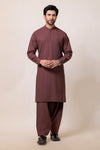 RUST-BLENDED-KURTA SHALWAR - (KSRW24-024)