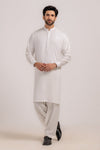 WHITE-BLENDED-KURTA SHALWAR - (KSRW24-027)