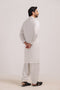 WHITE-BLENDED-KURTA SHALWAR - (KSRW24-027)