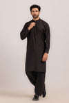 BLACK-BLENDED-KURTA SHALWAR - (KSRW24-031)