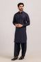 N-BLUE-BLENDED-KURTA SHALWAR - (KSRW24-033)