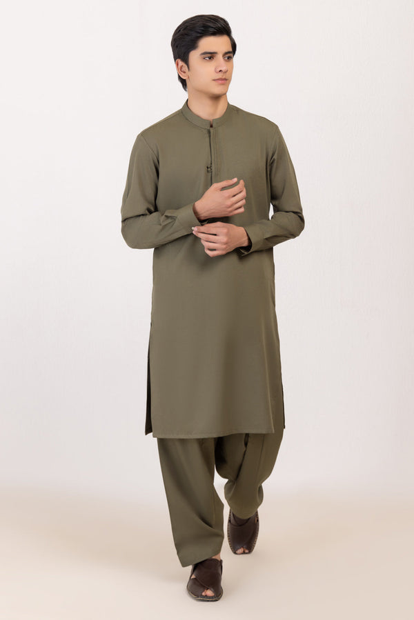 JADE-BLENDED-KURTA SHALWAR - (KSRW24-035)