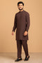 CH-NUT-BLENDED-Kurta Pajama Trouser - (KSS23-020)