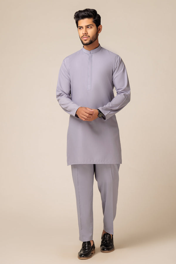 IRON-BLENDED-KURTA PAJAMA TROUSER - (KSS23-021)