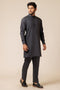 CHARCOAL-BLENDED-Kurta Pajama Trouser - (KSS23-029)