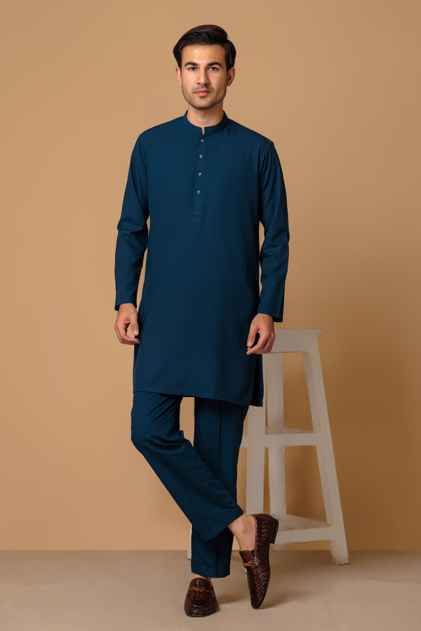 BLENDED-KURTA PAJAMA TROUSER (KSS23-031)