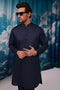 N-BLUE-COTTON-KURTA TROUSER - (KSS24-028)