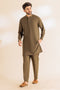 G-TEA-BLENDED-KURTA TROUSER - (KSS24-034)