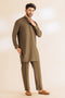 G-TEA-BLENDED-KURTA TROUSER - (KSS24-034)