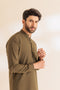 G-TEA-BLENDED-KURTA TROUSER - (KSS24-034)