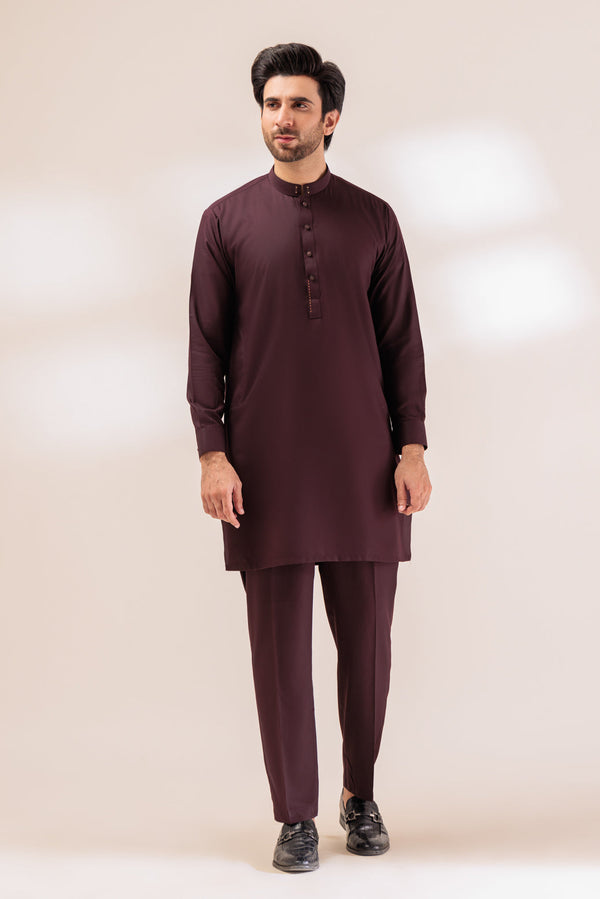 M-OAK-BLENDED-KURTA PAJAMA TROUSER - (KSW23-008)