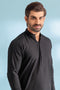 BLACK-BLENDED-KURTA SHALWAR - (KSW23-013)