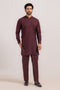 GRAPE-BLENDED-KURTA TROUSER - (KSW24-003)