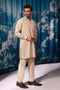 BEIGE-BLENDED-KURTA TROUSER - (KSW24-018)