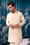 BEIGE-BLENDED-KURTA TROUSER - (KSW24-018)