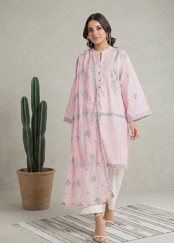 L-Pink-Jacquard-2 Piece (WPSDSSW25S9O7)