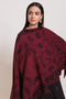 MAROON-JACQUARD-SHAWL (LSX-003-66)