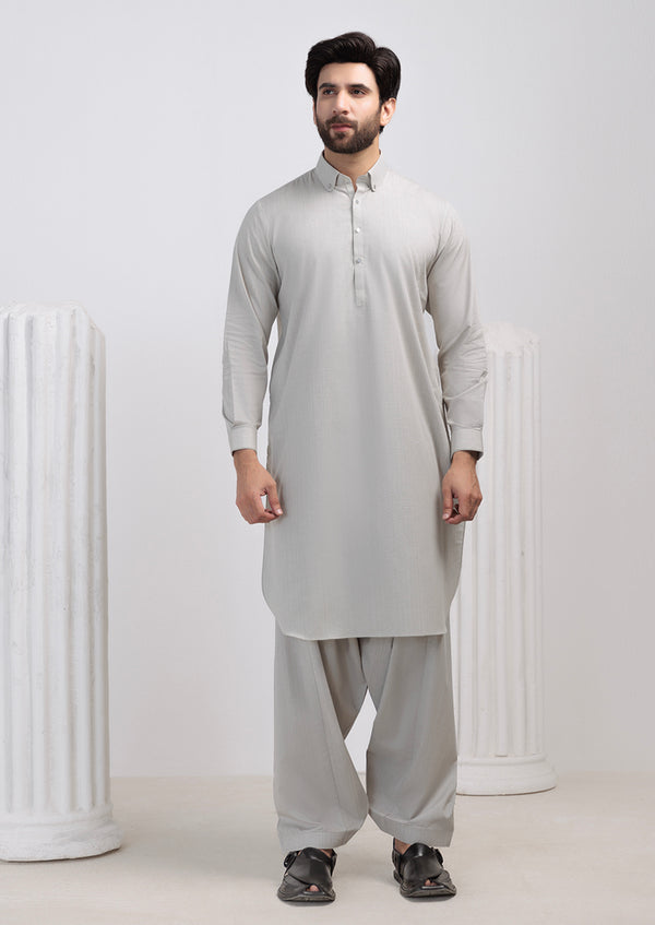 Sage-Blended-Shalwar Suit - (M25SSS2007)