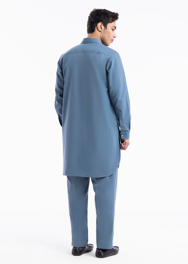 T-Green-Blended-Kurta Trouser - (MP2PSBW25BM10N14)