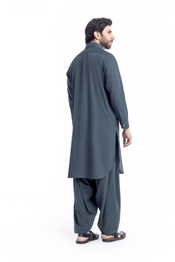 Grey-Blended-Shalwar Suit - (MP2PSBW25BM1J2)