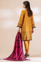 YELLOW-JACQUARD-3 PIECE (PWJ2233P22)