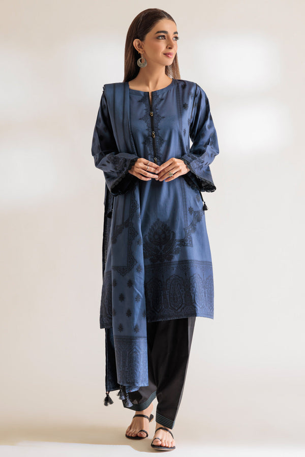 D-GREY-JACQUARD-3 PIECE (PWJ3233P11)